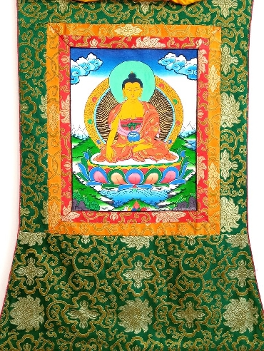 Shakiamuni con brocado mediano