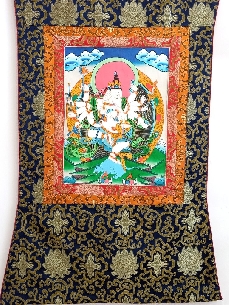 Ganesh con brocado mediano