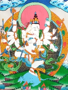 Ganesh con brocado mediano 2