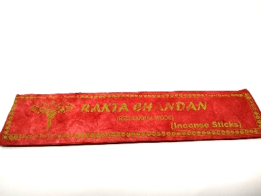 Incienso natural Rakta Chandan (Sándalo rojo) PACK 10