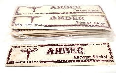 Incienso natural "Ámbar" PACK 10