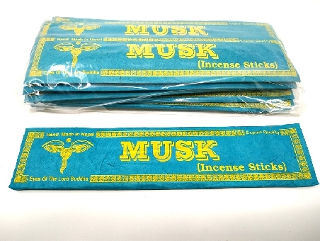 Incienso natural "Almizcle" PACK 10