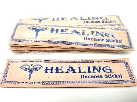 Incienso natural "Healing" (Sanación) PACK 10