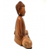 Buda de madera 20 cms.-Dhyana mudra