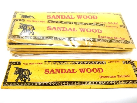 Incienso natural "Sándalo" PACK 10