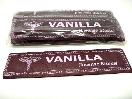 Incienso natural "Vainilla" PACK 10