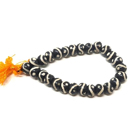 Pulsera hueso Yin Yang