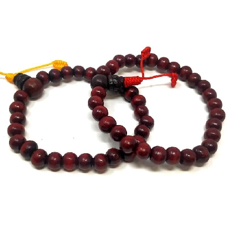 Pulsera palo de rosa elástico