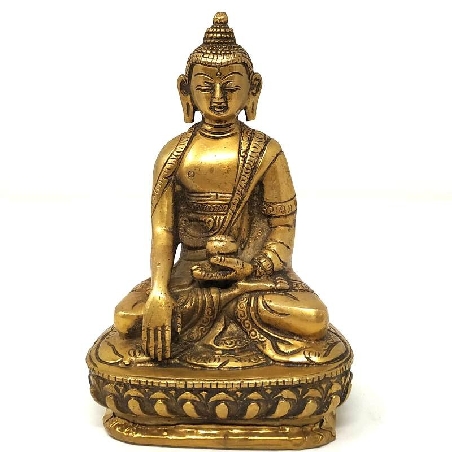 Shakiamuni de bronce- 15 cms.