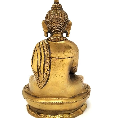 Shakiamuni de bronce- 15 cms.