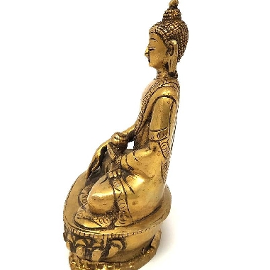 Shakiamuni de bronce- 15 cms.