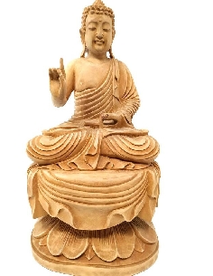 Buda de sándalo 23 cms.