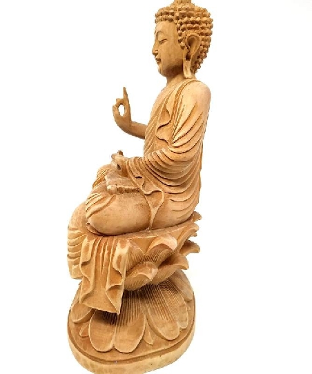 Buda de sándalo 23 cms.