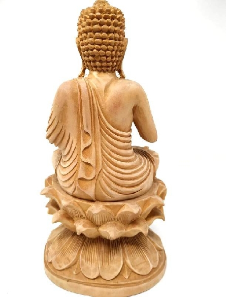 Buda de sándalo 23 cms.