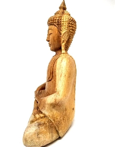 Buda de madera Tailandés- 30 cms. 2