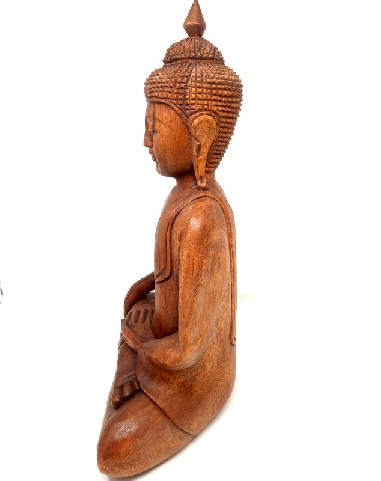 Buda de madera Tailandés- 30 cms.