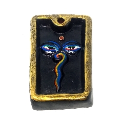 Incensario de terracota "Ojos de Buda" 2