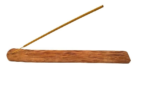 Incensario liso madera veta natural