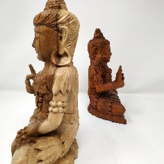 Shiva de madera- 25 cms. 2