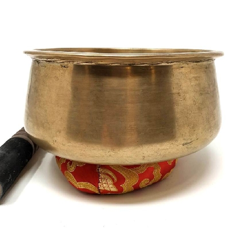 Cuenco 7 metales antiguo Mus11- 18,5 cms.