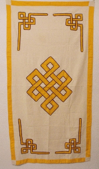 cortina-de-puerta-nudo-infinito-amarillo