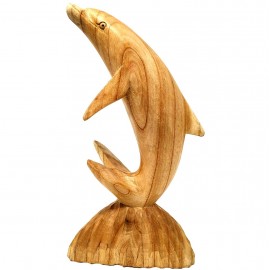 Delfín madera