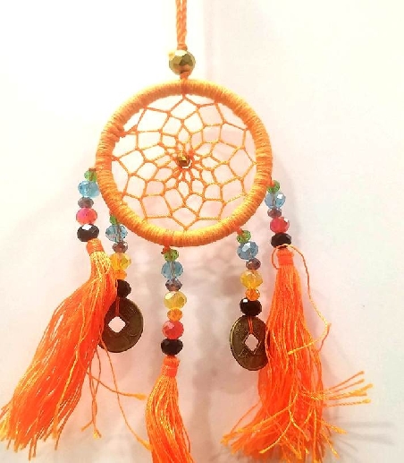 Atrapasueños colores apas2- 12 x 7 cms