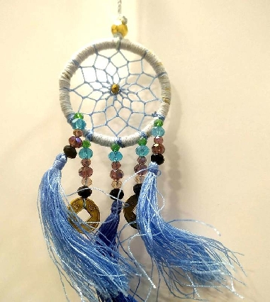 Atrapasueños colores apas2- 12 x 7 cms