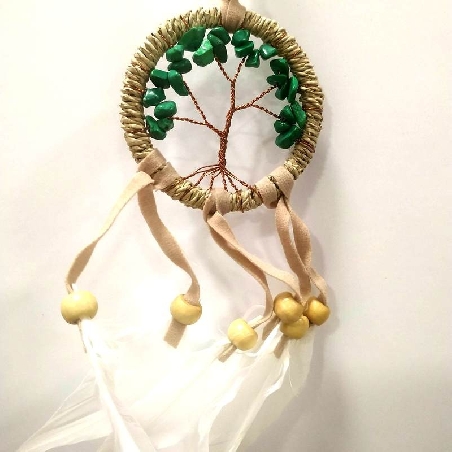 Atrapasueños ratán Apas3- 15 x 7 cms.