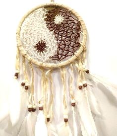 Atrapasueños Yin Yang Apas5- 17 x 40 cms.