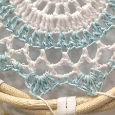 Atrapasueños Mandala ratán Apas10- 40 x 17 cms. 2