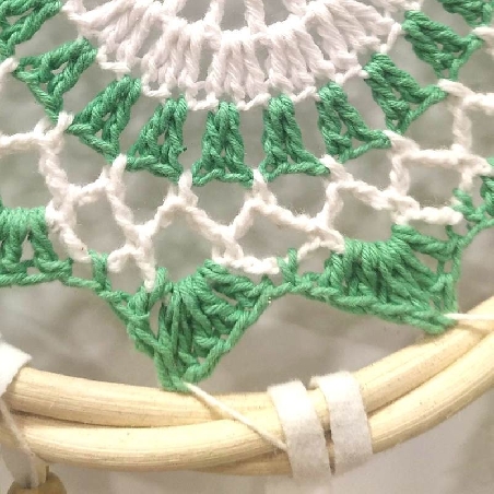 Atrapasueños Mandala ratán Apas10- 40 x 17 cms.