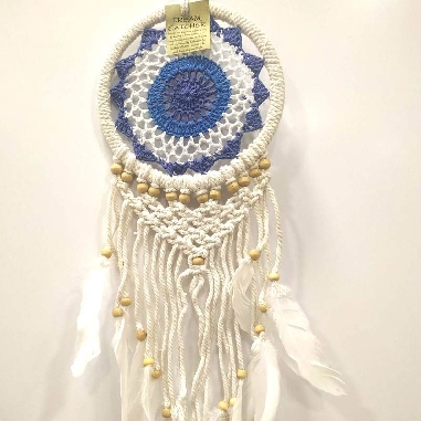 Atrapasueños Mandala macramé Apas12 45 x 17 cms.