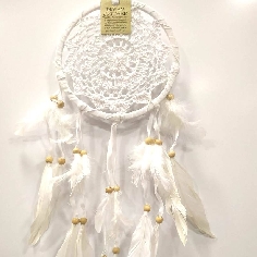 Atrapasueños Mandala macramé Apas21- 27 x 17 cms.