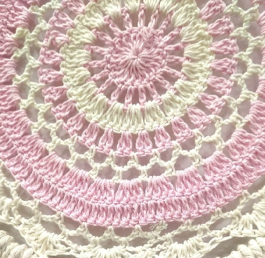 Atrapasueños Mandala macramé Apas25 70x27 cms.