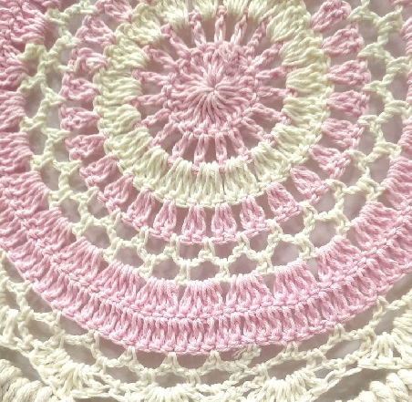 Atrapasueños Mandala macramé Apas25 70x27 cms.