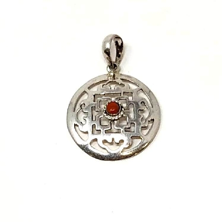Colgante de plata "Mandala"