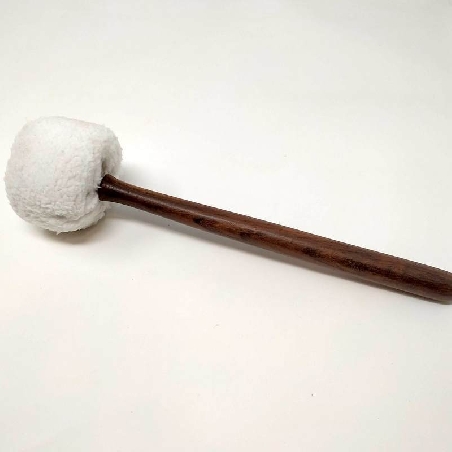 Maza de golpeo acolchada blanca 34 x 8 cms.