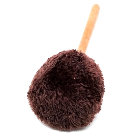 Maza de golpeo acolchada blanca 34 x 9 cms.