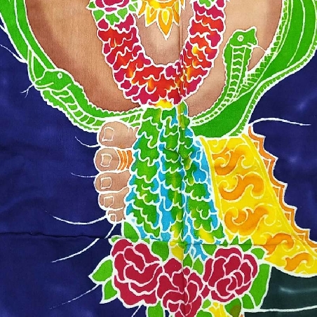 Batik Ganesh 115 x 90 cms.