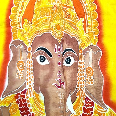 Batik Ganesh 115 x 90 cms.