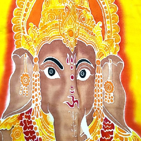 Batik Ganesh 115 x 90 cms.
