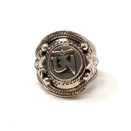 Anillo de plata "Om"