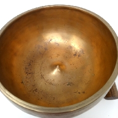 Cuenco 7 metales antiguo "Lingam"- Mus25- 18 cms. 2