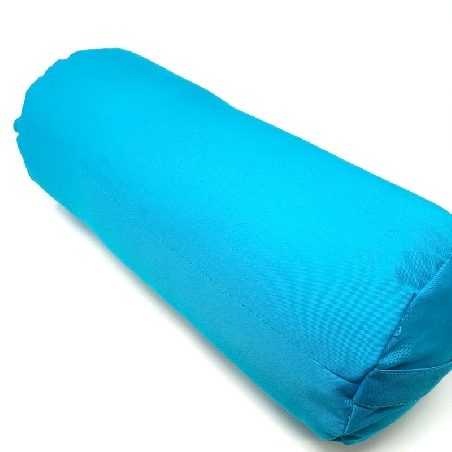 Cojín de yoga cilíndrico- Azul