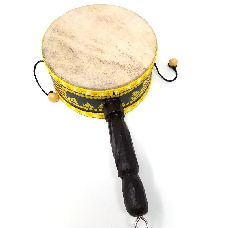 Damaru con mango mediano