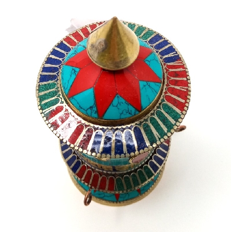 Rueda de oración pedrería