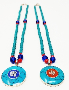 Collar tibetano om/Nudo infinito