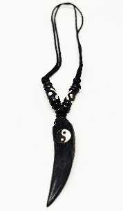 Colgante de hueso "Yin Yang" II colghu61 2