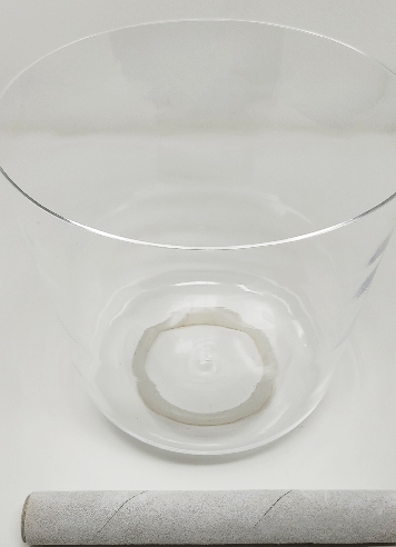 Cuenco de cuarzo cristalino 15 cms.